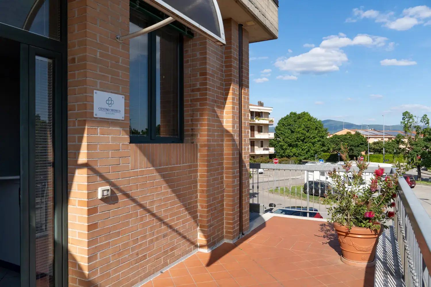 Esterno del Centro Medico Agliana