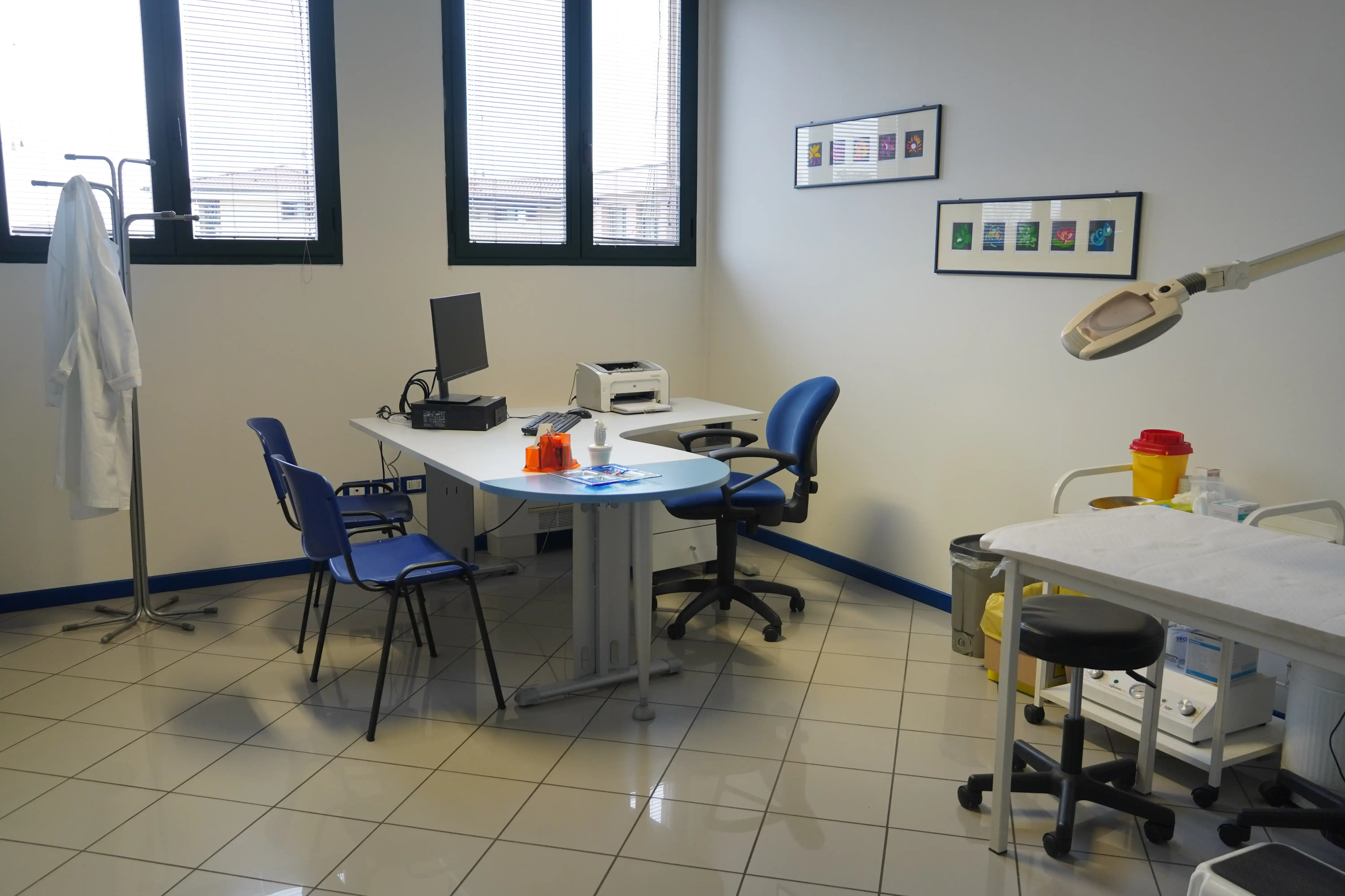 Dettaglio di uno studio medico